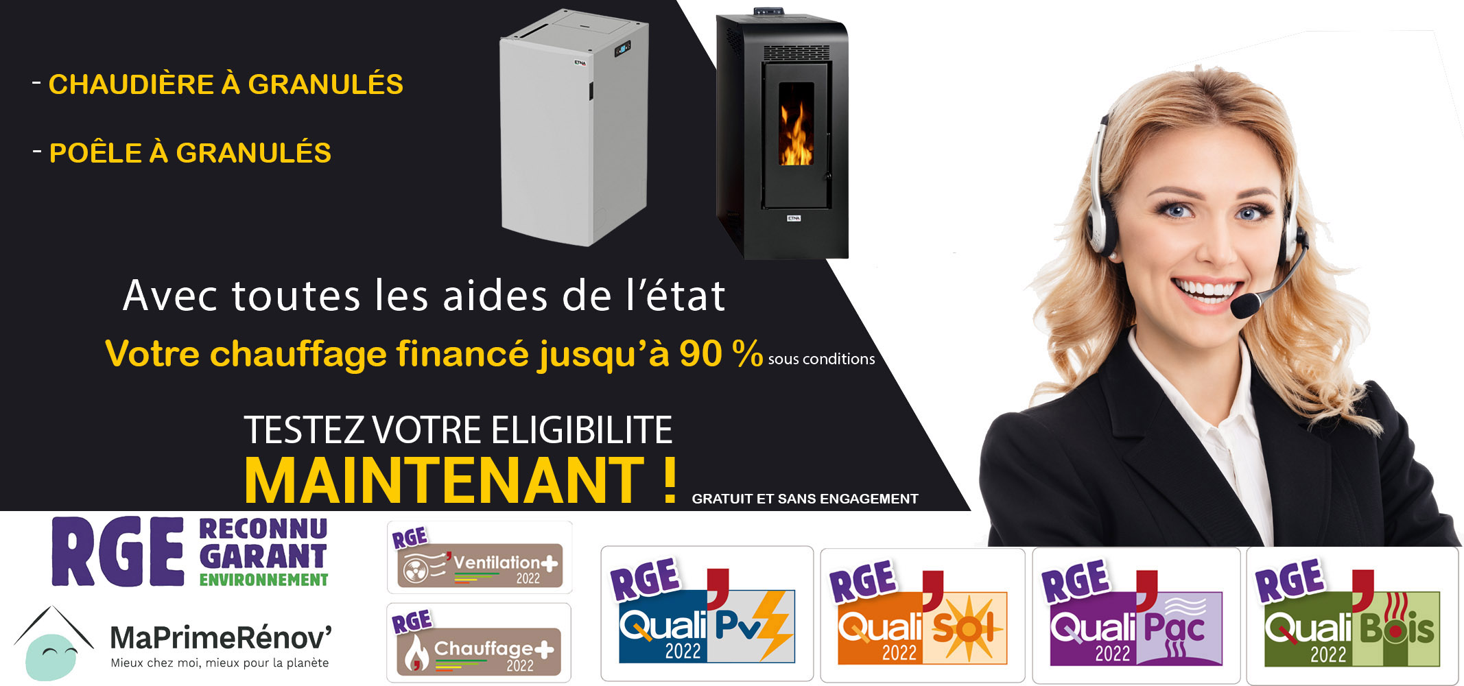 Aide Etat Poêle à Granulés Calais